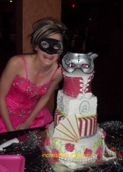 Miss Brit celebrates her sweet sixteen with a masquerade Cae